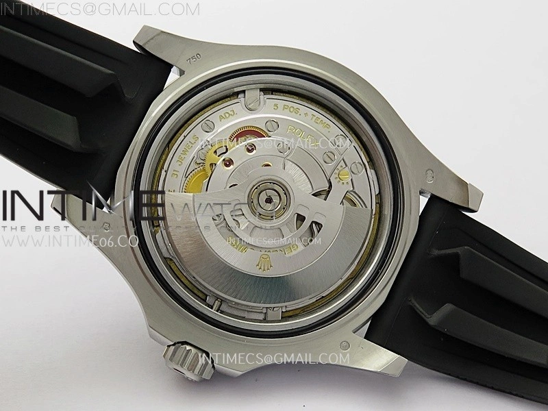 Yacht-Master 226659 VSF 1:1 Best Edition Black Dial on Oysterflex Strap VS3235