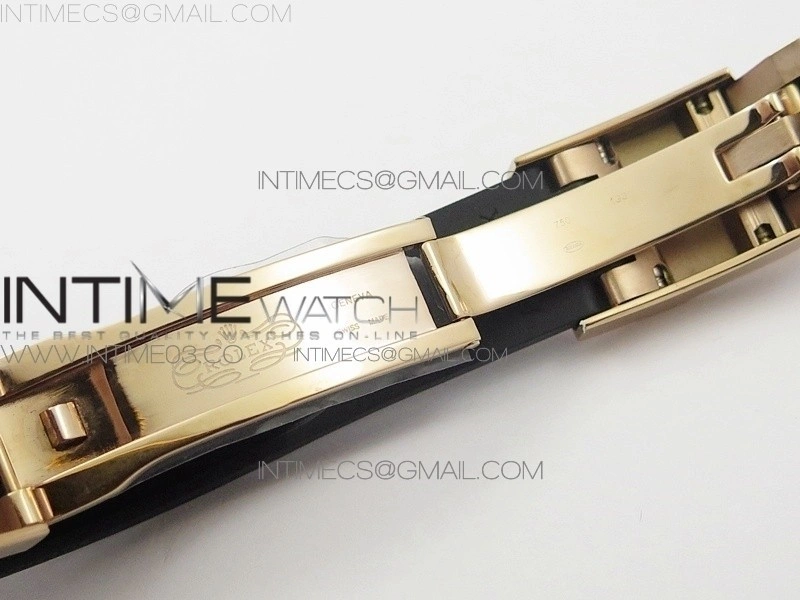 Yacht-Master 40 116695SATS GMF 1:1 Best Edition 904L Case on Black Rubber Strap