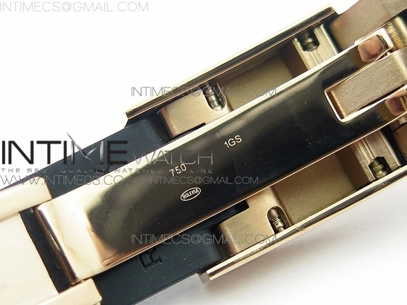 Yacht-Master 40 116695SATS GMF 1:1 Best Edition 904L Case on Black Rubber Strap