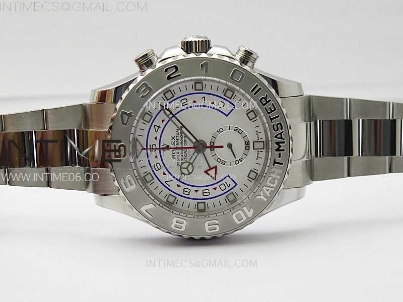 YachtMaster II 116689 SS KF 1:1 Best Edition White Dial On SS Bracelet A7750