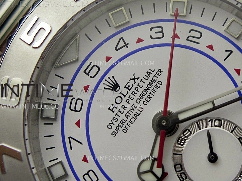 YachtMaster II 116689 SS KF 1:1 Best Edition White Dial On SS Bracelet A7750