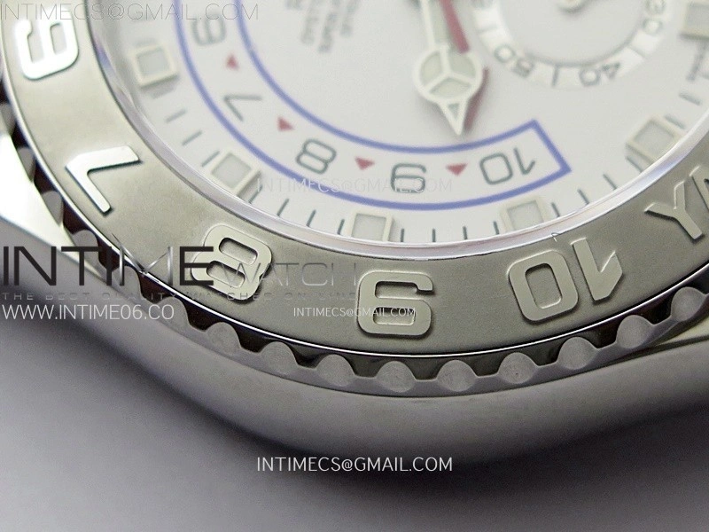 YachtMaster II 116689 SS KF 1:1 Best Edition White Dial On SS Bracelet A7750