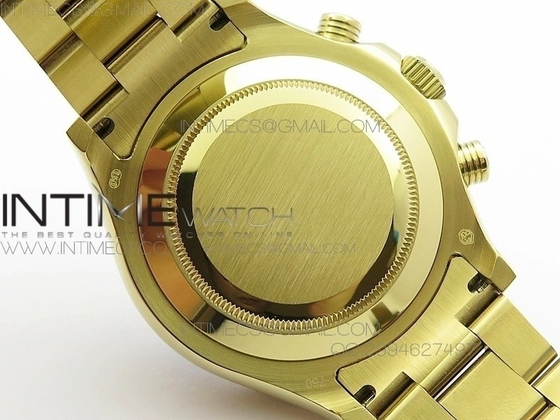YachtMaster II YG BP New Version White Dial on YG Bracelet A7750