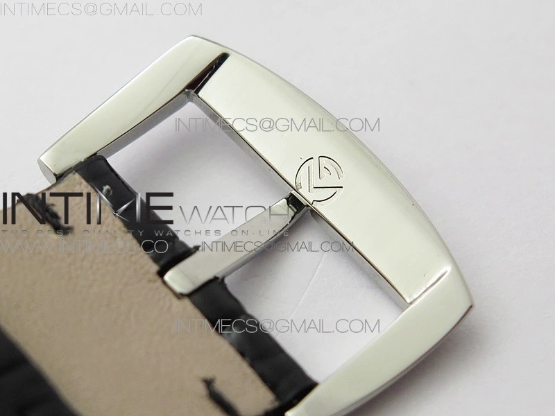 Master Square SS Ladies ZF 1:1 Best Edition White Colorful Roman Dial on Black Leather Strap Ronda Quartz