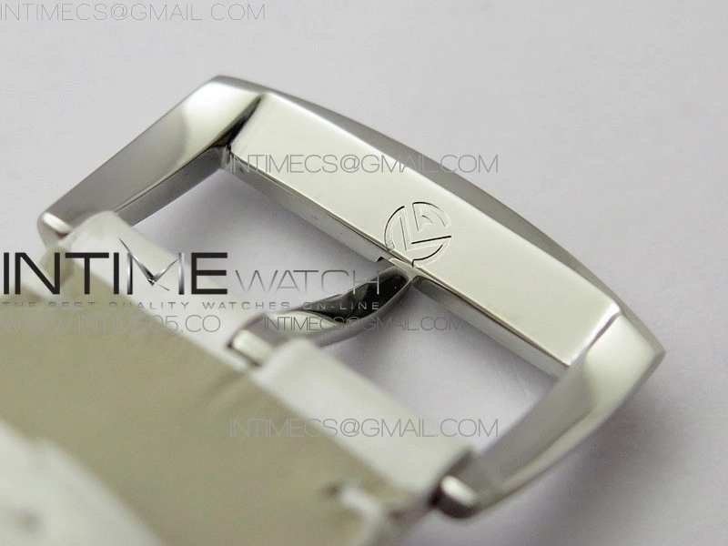 Master Square SS Ladies ZF 1:1 Best Edition White Colorful Roman Dial on White Leather Strap Ronda Quartz