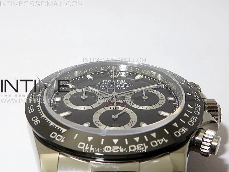 Daytona 116500LN 904L SS Case ZF 1:1 Best Edition Black Dial On 904L SS Bracelet SH4130