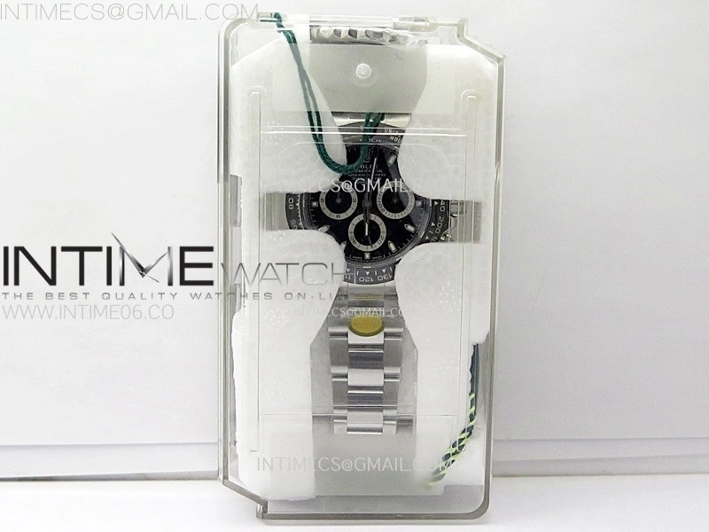 Daytona 116500LN 904L SS Case ZF 1:1 Best Edition Black Dial On 904L SS Bracelet SH4130