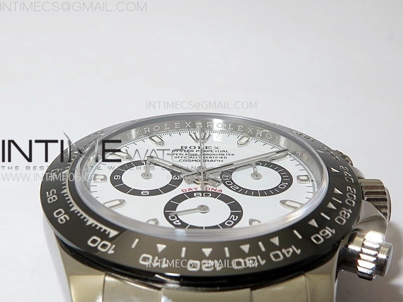 Daytona 116500LN 904L SS Case ZF 1:1 Best Edition White Dial On 904L SS Bracelet SH4130