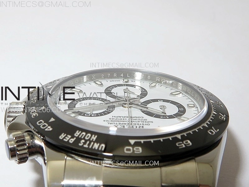 Daytona 116500LN 904L SS Case ZF 1:1 Best Edition White Dial On 904L SS Bracelet SH4130