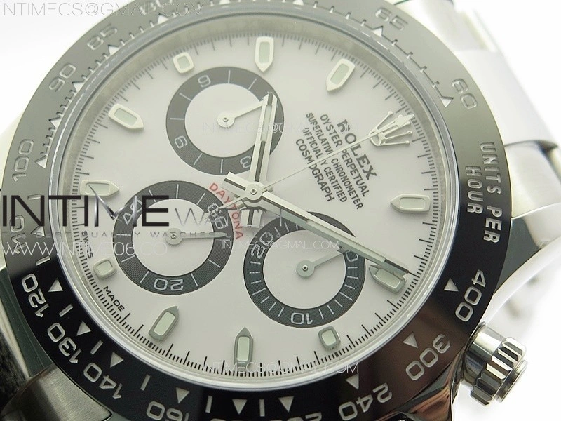 Daytona 116500LN APSF Best Edition White Dial Sticks Markers On SS Bracelet Slim A7750