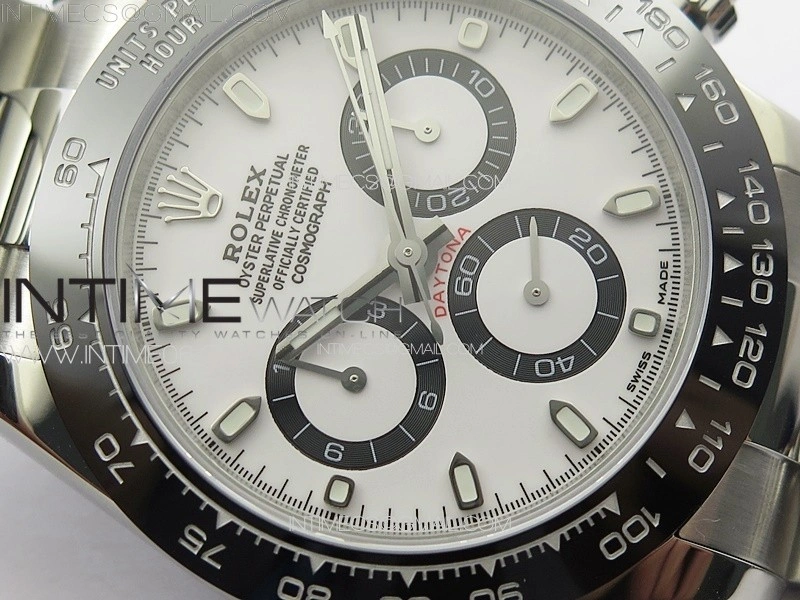 Daytona 116500LN APSF Best Edition White Dial Sticks Markers On SS Bracelet Slim A7750
