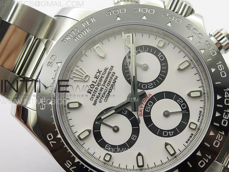 Daytona 116500LN APSF Best Edition White Dial Sticks Markers On SS Bracelet Slim A7750
