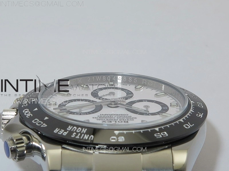 Daytona 116500LN APSF Best Edition White Dial Sticks Markers On SS Bracelet Slim A7750