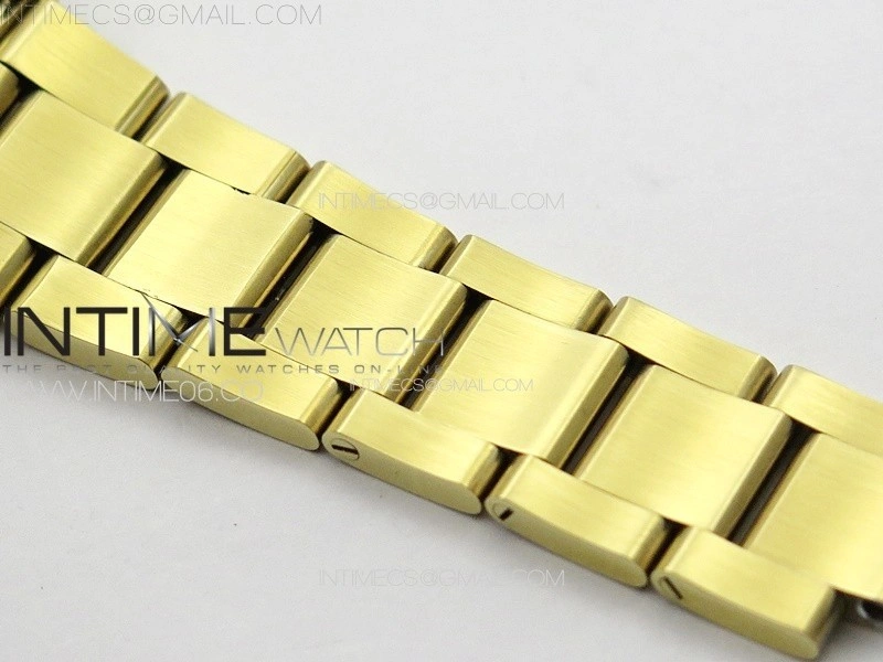 Daytona 116508 YG APSF Gold Dial Black Subdial Stick Markers On YG Bracelet Slim A7750