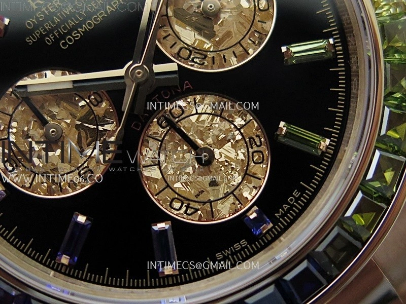 Daytona 116595RBOW Rainbow ZF 1:1 Best Edition Black Diamond Dial on RG Bracelet SH4130