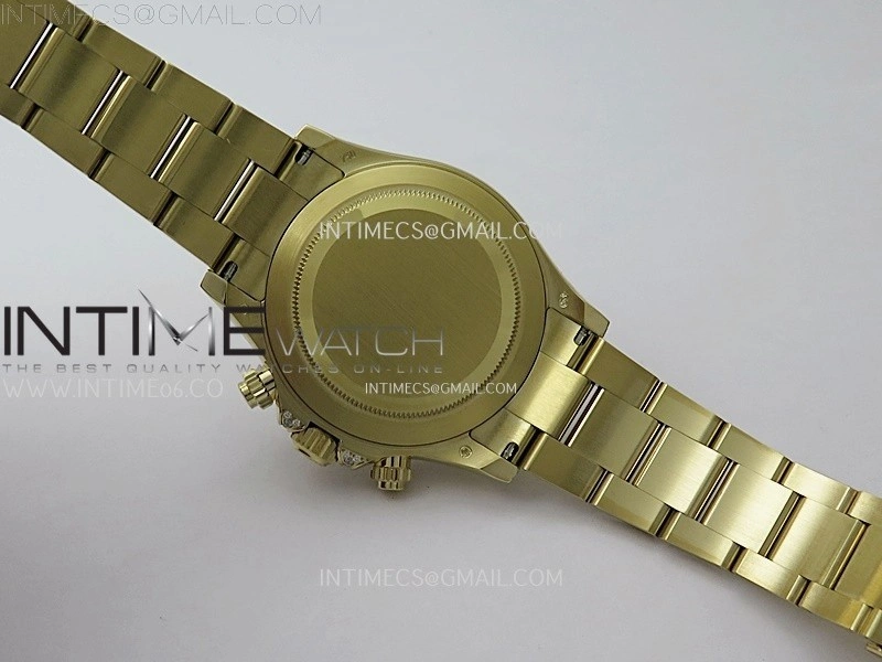 Daytona 116598RBOW Rainbow ZF 1:1 Best Edition Black Diamond Dial on YG Bracelet SH4130