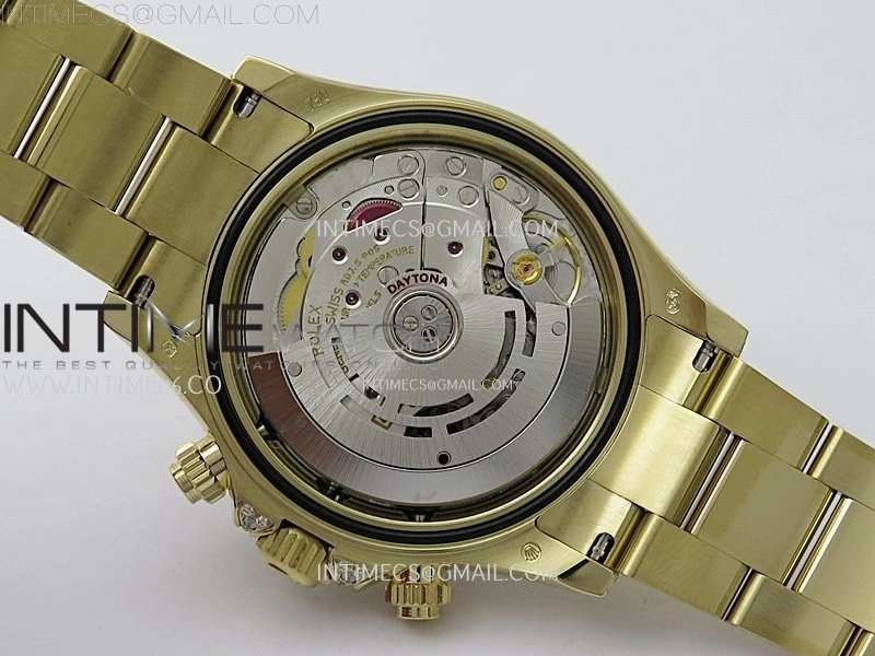 Daytona 116598RBOW Rainbow ZF 1:1 Best Edition Black Diamond Dial on YG Bracelet SH4130