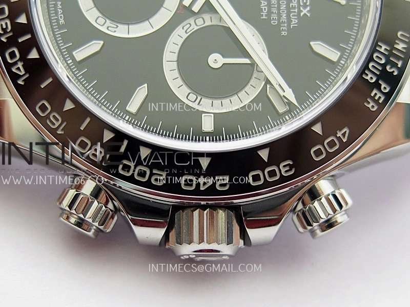 Daytona 126500 904L Steel ARF 1:1 Best Edition Black Dial On 904L Steel Bracelet DD4131