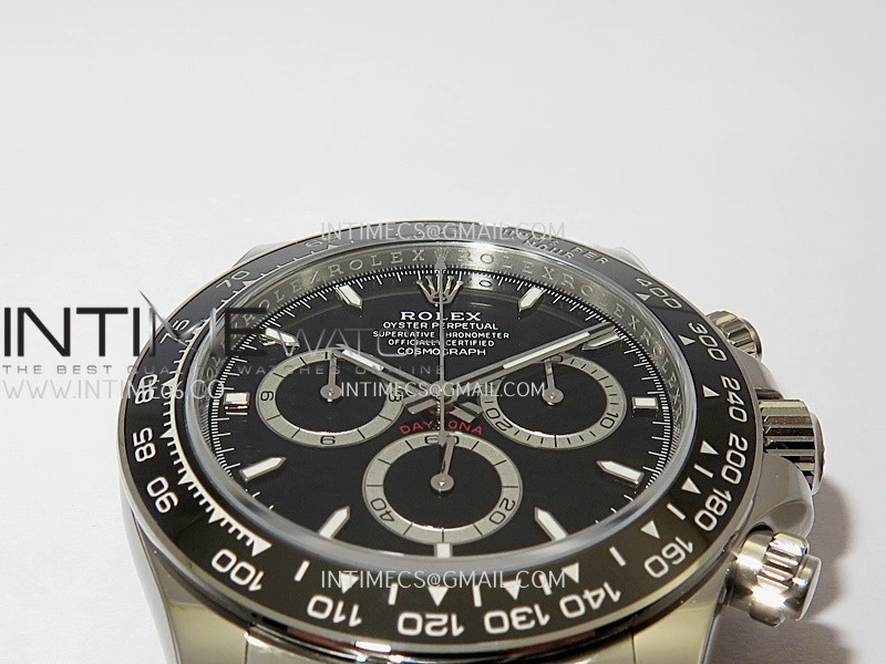 Daytona 126500 904L Steel ARF 1:1 Best Edition Black Dial On 904L Steel Bracelet DD4131