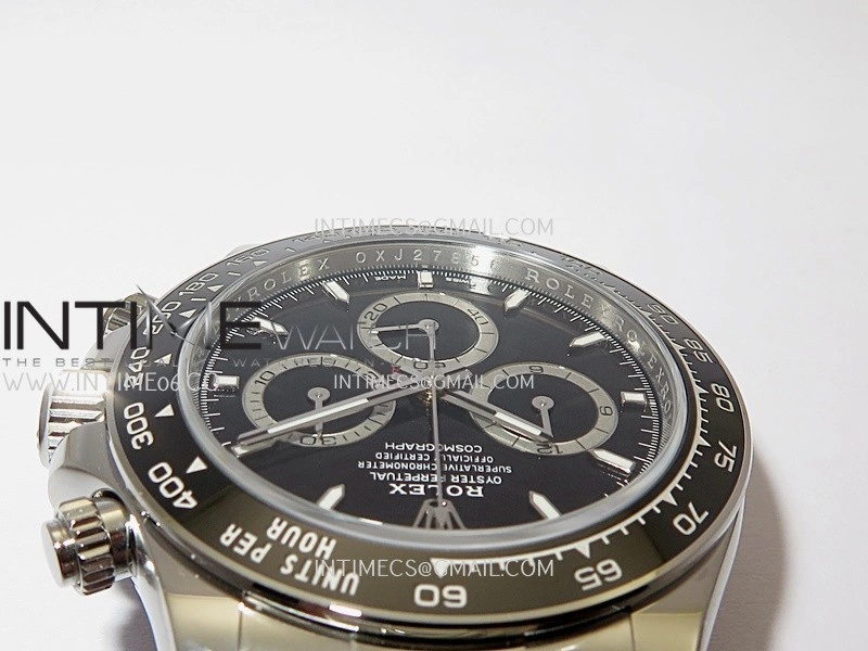 Daytona 126500 904L Steel ARF 1:1 Best Edition Black Dial On 904L Steel Bracelet DD4131