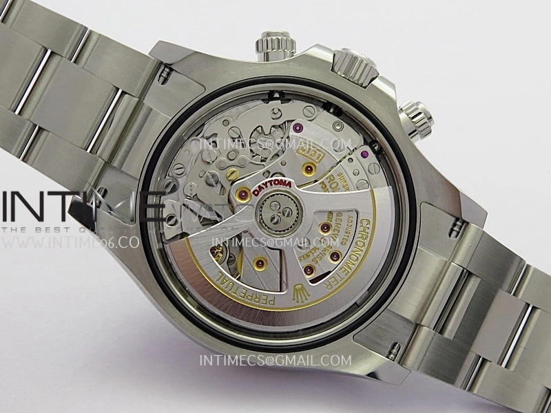 Daytona 126500 904L Steel ARF 1:1 Best Edition Black Dial On 904L Steel Bracelet DD4131