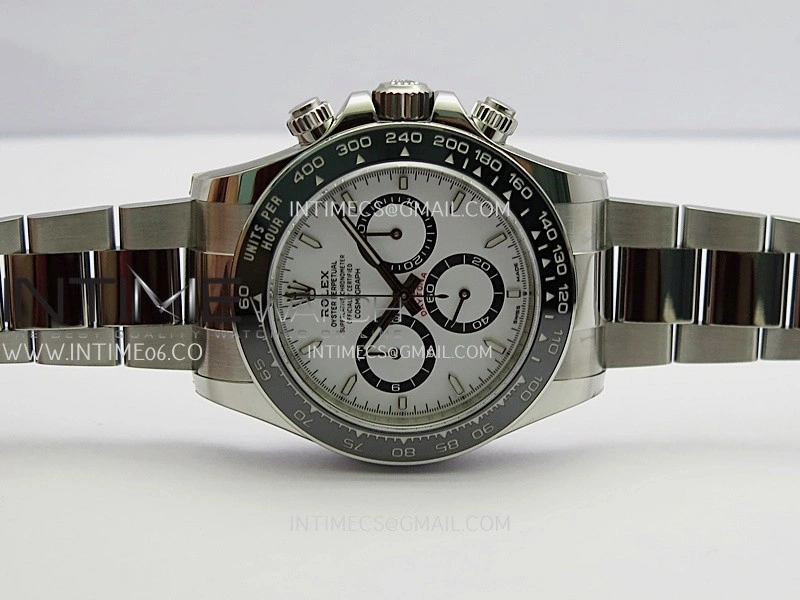 Daytona 126500 904L Steel ARF 1:1 Best Edition White Dial On 904L Steel Bracelet DD4131