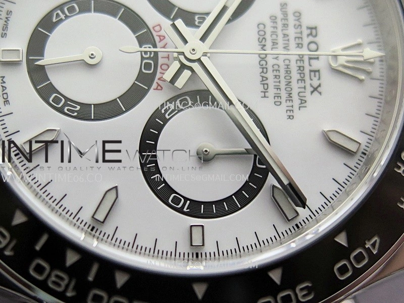 Daytona 126500 904L Steel ARF 1:1 Best Edition White Dial On 904L Steel Bracelet DD4131