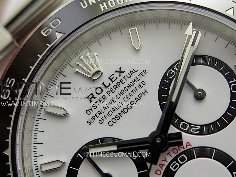 Daytona 126500 904L Steel ARF 1:1 Best Edition White Dial On 904L Steel Bracelet DD4131