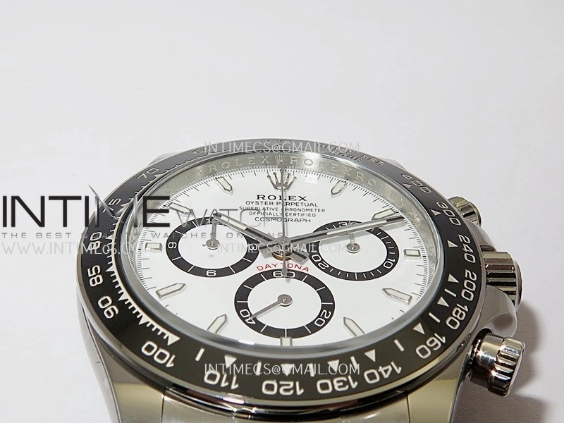 Daytona 126500 904L Steel ARF 1:1 Best Edition White Dial On 904L Steel Bracelet DD4131