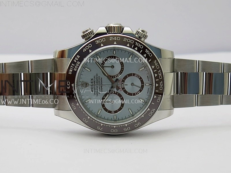 Daytona 126506 SS AR+F 1:1 Best Edition Ice Blue Dial Stick Marker on SS Bracelet SA4131