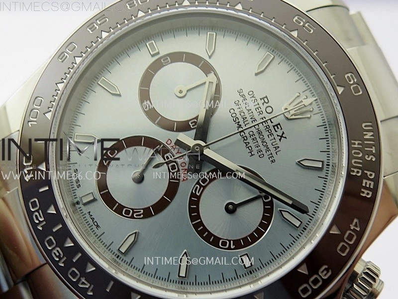 Daytona 126506 SS AR+F 1:1 Best Edition Ice Blue Dial Stick Marker on SS Bracelet SA4131