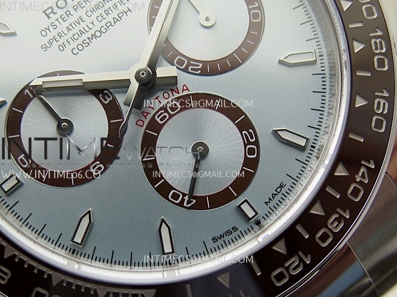 Daytona 126506 SS AR+F 1:1 Best Edition Ice Blue Dial Stick Marker on SS Bracelet SA4131