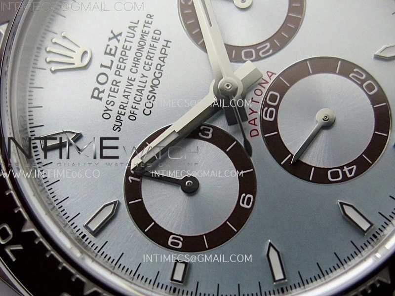 Daytona 126506 SS AR+F 1:1 Best Edition Ice Blue Dial Stick Marker on SS Bracelet SA4131