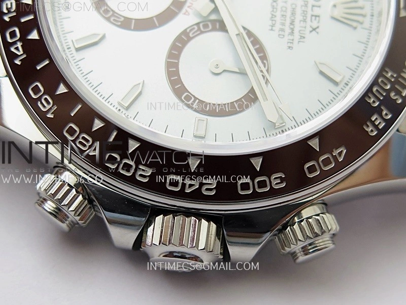 Daytona 126506 SS AR+F 1:1 Best Edition Ice Blue Dial Stick Marker on SS Bracelet SA4131