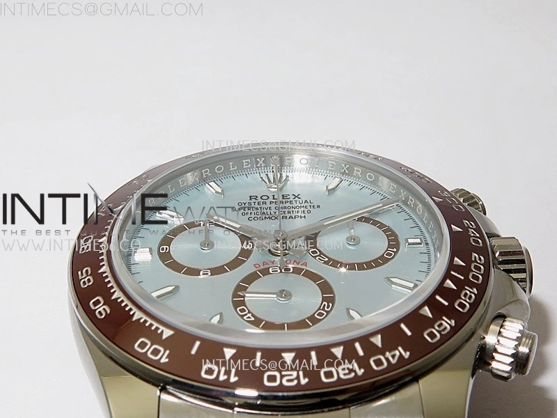 Daytona 126506 SS AR+F 1:1 Best Edition Ice Blue Dial Stick Marker on SS Bracelet SA4131