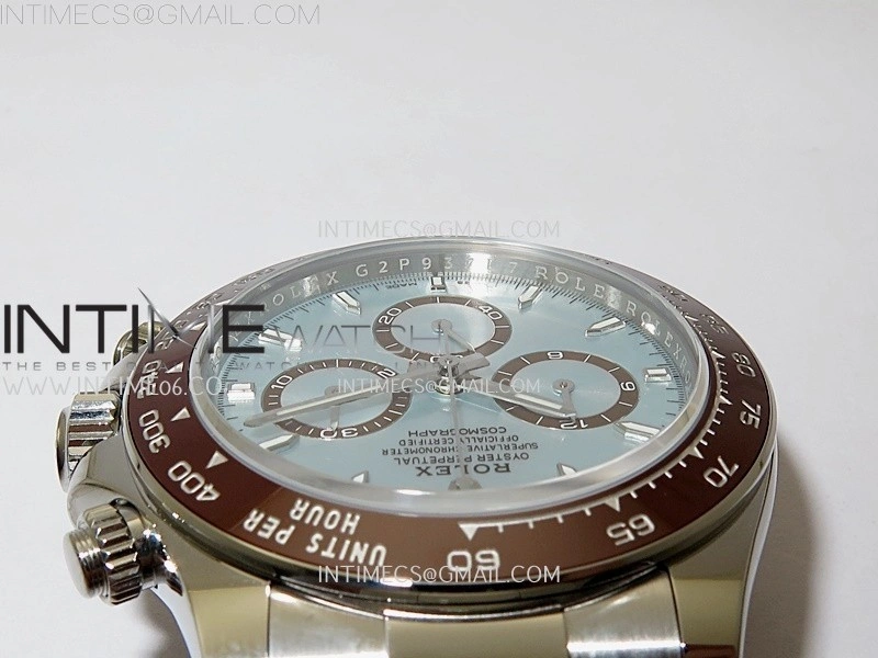 Daytona 126506 SS AR+F 1:1 Best Edition Ice Blue Dial Stick Marker on SS Bracelet SA4131