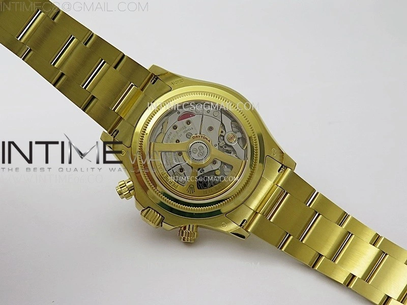 Daytona 2023 Le Mans YG QF Best Edition Black Dial On 904L RG Case and Bracelet SA4132
