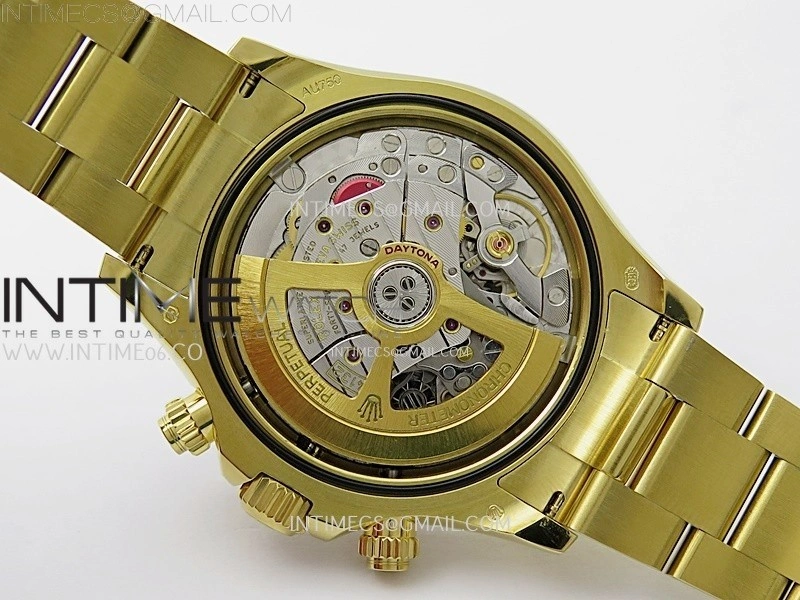 Daytona 2023 Le Mans YG QF Best Edition Black Dial On 904L RG Case and Bracelet SA4132
