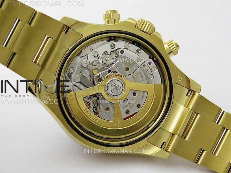 Daytona 2023 Le Mans YG QF Best Edition Black Dial On 904L RG Case and Bracelet SA4132