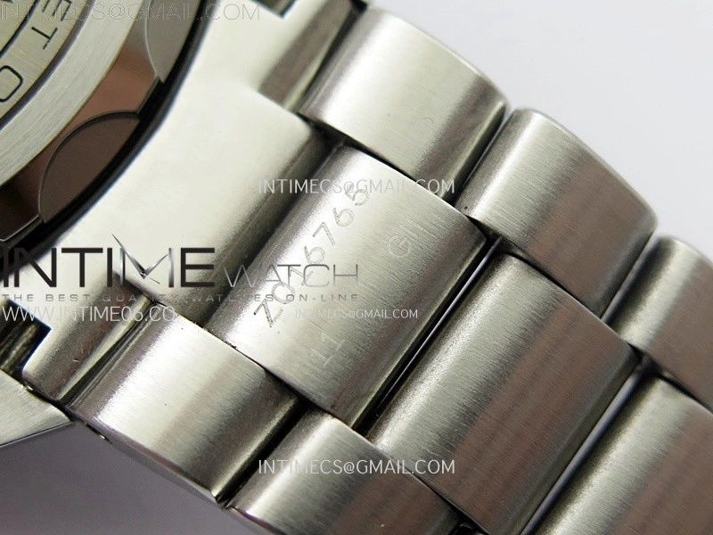 Seamaster 6000M Ultra Deep SS TF 1:1 Best Edition Gray Dial Orange Ceramic Bezel on SS Bracelet A2824