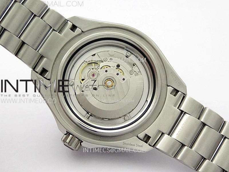 Seamaster 6000M Ultra Deep SS TF 1:1 Best Edition Gray Dial Orange Ceramic Bezel on SS Bracelet A2824