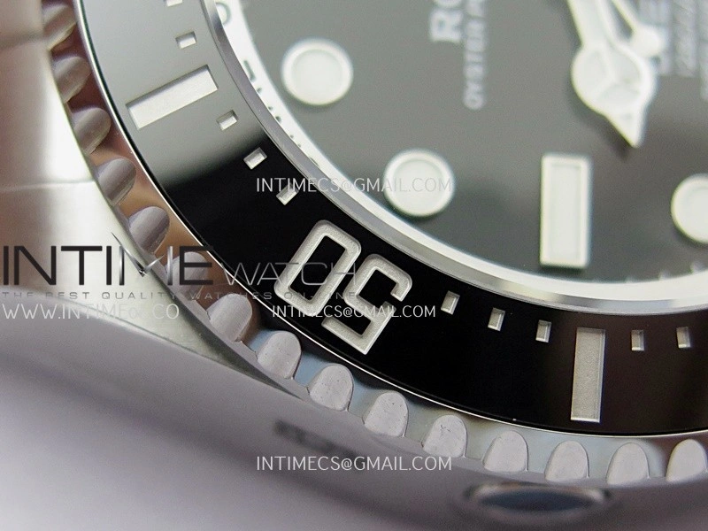 Deep Sea Dweller 136660 904L Steel 3EF 1:1 Best Edition Black Dial on SS Bracelet VR3235