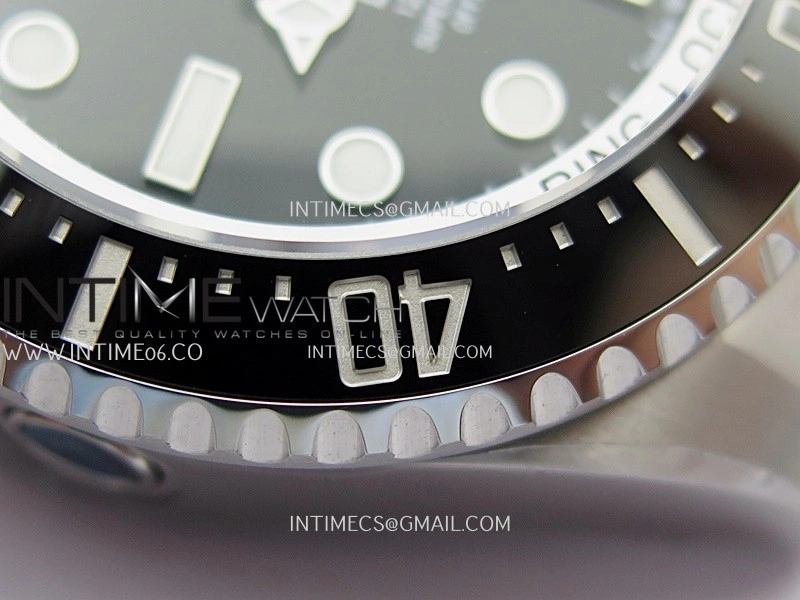 Deep Sea Dweller 136660 904L Steel 3EF 1:1 Best Edition Black Dial on SS Bracelet VR3235