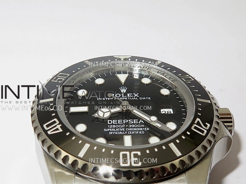 Deep Sea Dweller 136660 904L Steel 3EF 1:1 Best Edition Black Dial on SS Bracelet VR3235