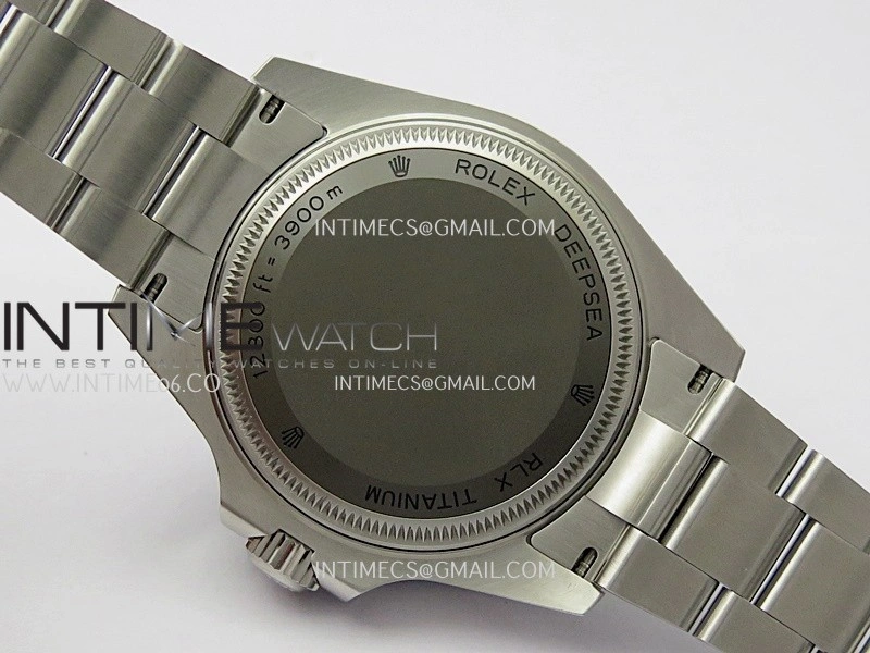 Deep Sea Dweller 136660 904L Steel 3EF 1:1 Best Edition Black Dial on SS Bracelet VR3235