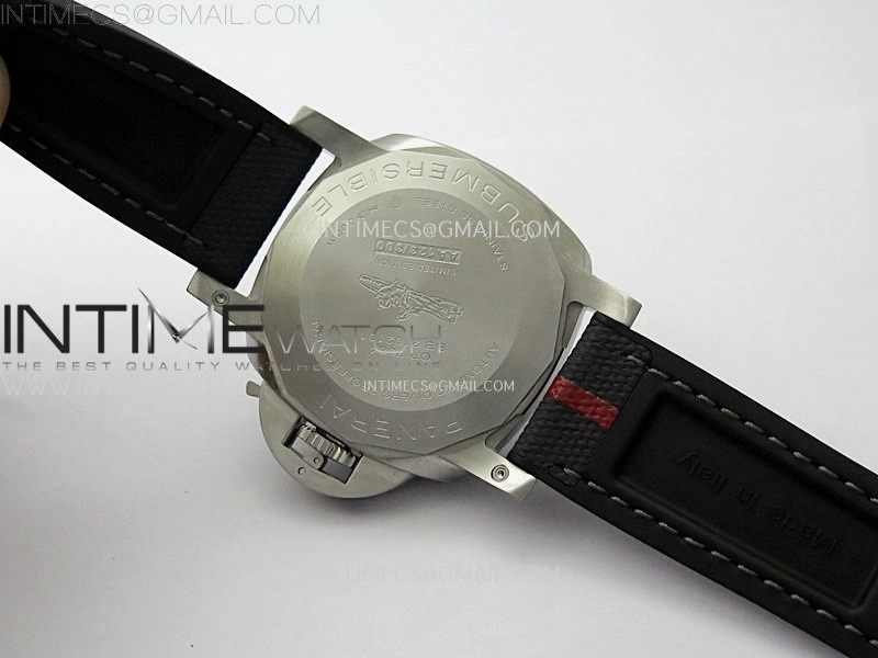 PAM1565 Luna Rossa Submersible 42mm VSF 1:1 Best Edition Blue Dial On Blue Fabric Strap P900