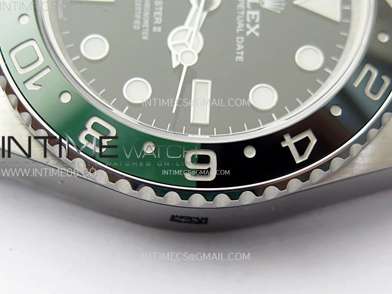 GMT Master II 126720 VTNR Green Black Ceramic 904L SS AR+F 1:1 Best Edition Black Dial on Oyster Bracelet DD3285 CHS