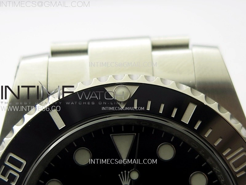 Submariner 40mm 116610 LN Black Ceramic 904L Steel AR+F 1:1 Best Edition Black Dial On 904L SS Bracelet VR3135