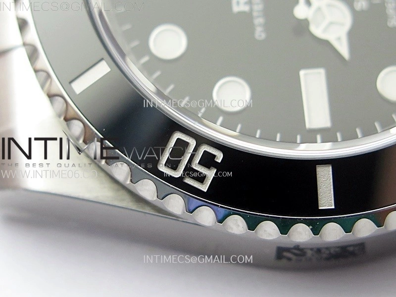 Submariner 40mm 116610 LN Black Ceramic 904L Steel AR+F 1:1 Best Edition Black Dial On 904L SS Bracelet VR3135
