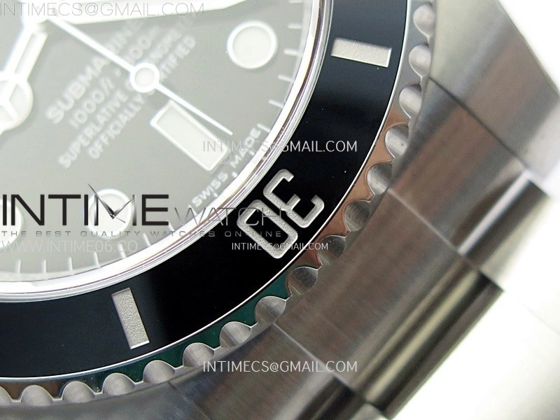 Submariner 40mm 116610 LN Black Ceramic 904L Steel AR+F 1:1 Best Edition Black Dial On 904L SS Bracelet VR3135